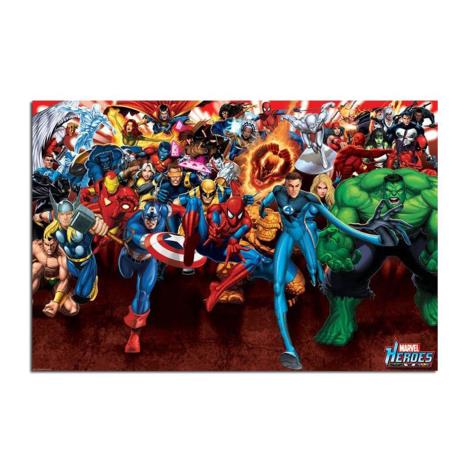 Marvel Heros Attack Mini Poster £2.99